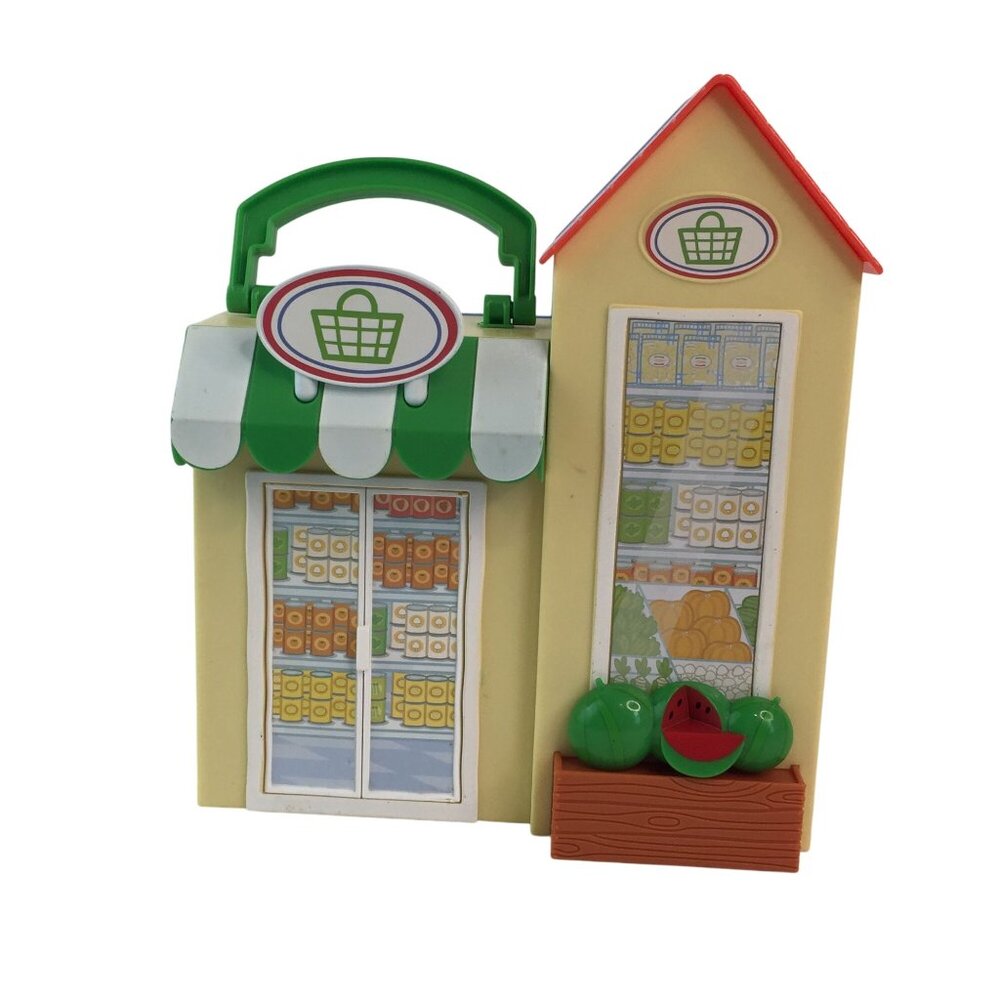 Peppa Pig Grocery Store Market Playset Carry Along w/Figures & Accessories - Picture 3 of 10